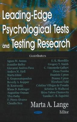 Leading-Edge Psychological Tests & Testing Research - 