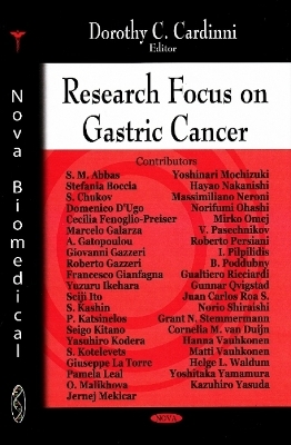 Research Focus on Gastric Cancer - 