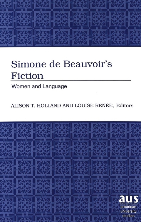Simone De Beauvoir's Fiction - 