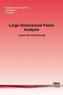 Large Dimensional Factor Analysis - Jushan Bai, Serena Ng