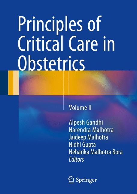 Principles of Critical Care in Obstetrics - 