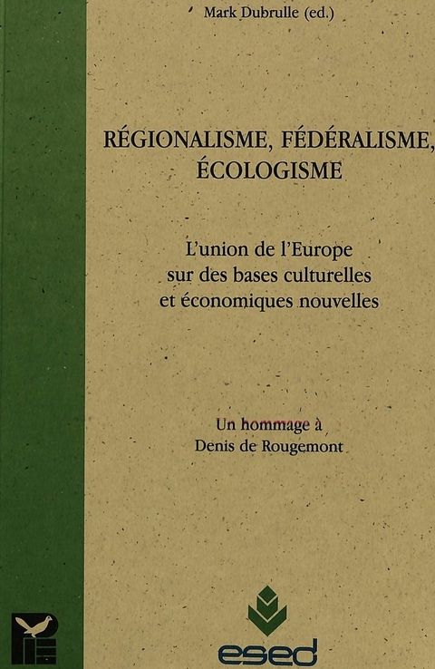 Regionalisme Federalisme Ecolo -  Durbrulle