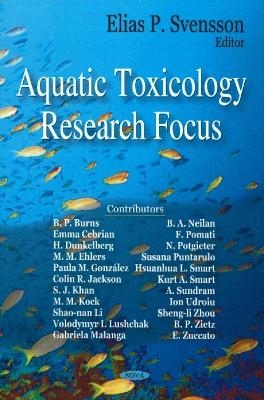 Aquatic Toxicology Research Focus - 