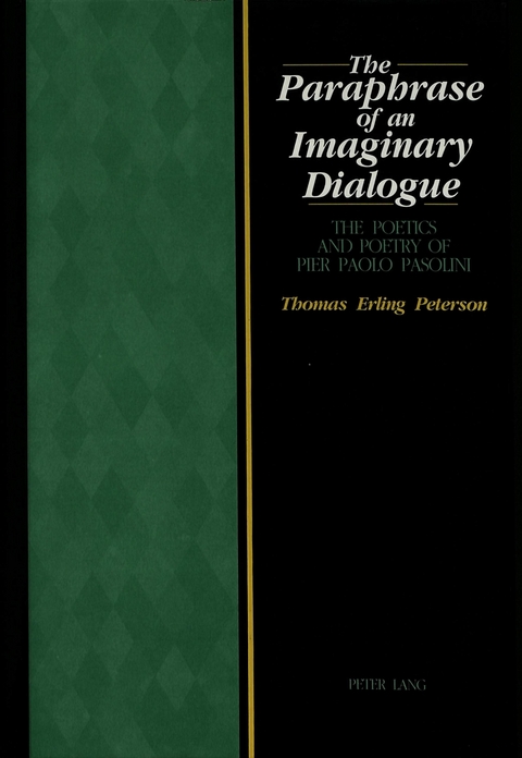 The Paraphrase of an Imaginary Dialogue - Thomas Erling Peterson