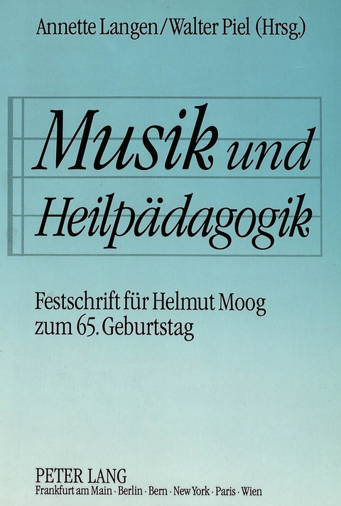 Musik und Heilpädagogik - 