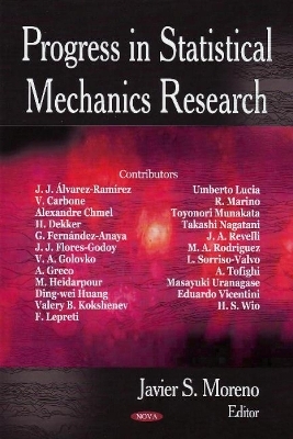 Progress in Statistical Mechanics Research - 