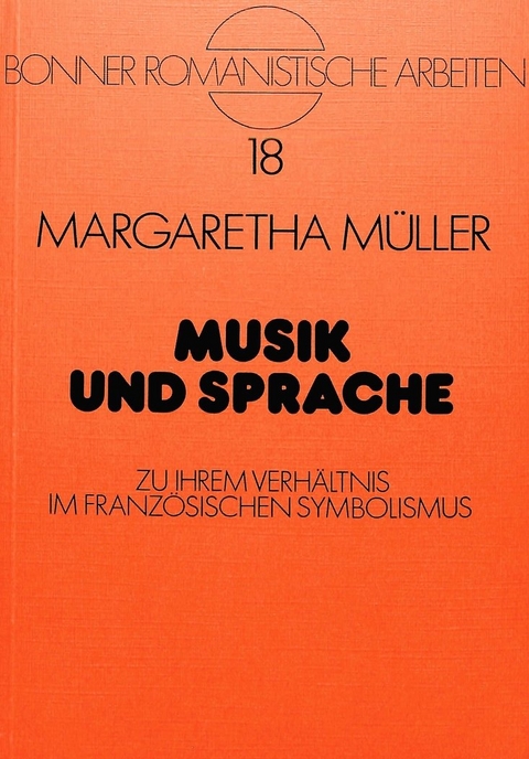 Musik und Sprache - Margaretha Müller