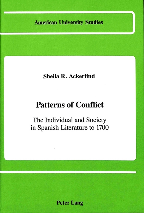 Patterns of Conflict - Sheila R. Ackerlind
