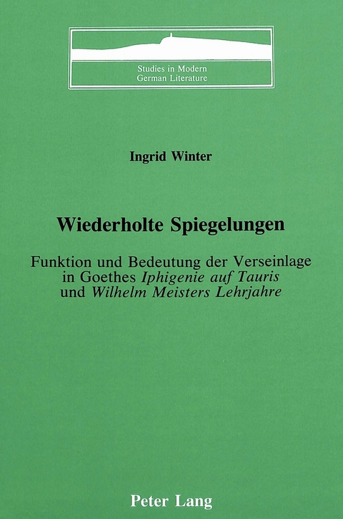 Wiederholte Spiegelungen - Ingrid Winter