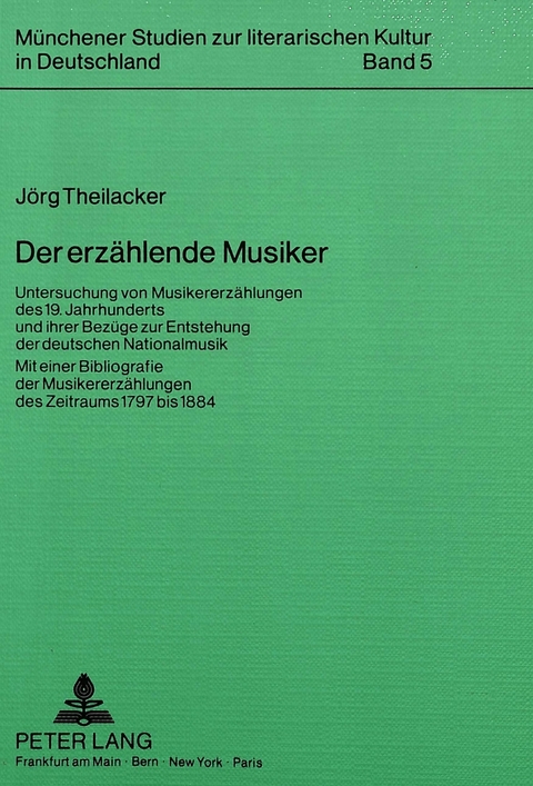 Der erzählende Musiker - Jörg Theilacker