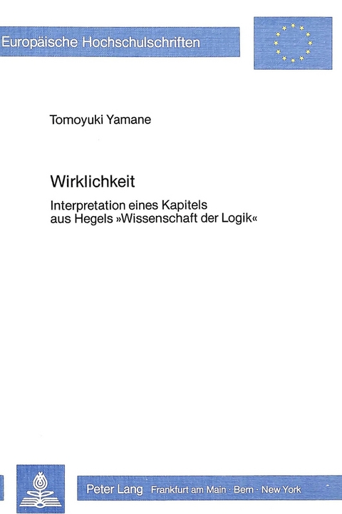 Wirklichkeit - Tomoyuki Yamane