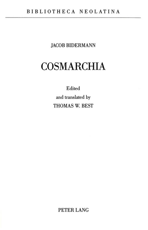 Cosmarchia - Thomas W. Best