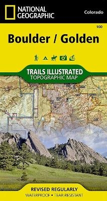 Boulder/golden - National Geographic Maps