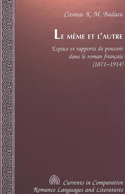 Le Meme et L'Autre - Cosmas K. M. Badasu