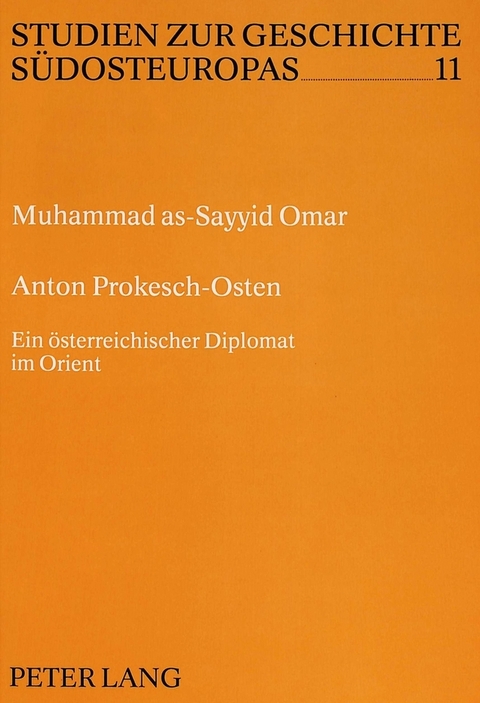 Anton Prokesch-Osten - Muhammad Omar