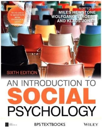 An Introduction to Social Psychology - 