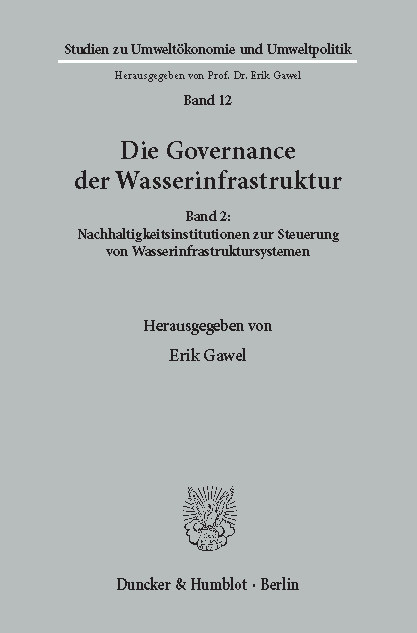 Die Governance der Wasserinfrastruktur. - 