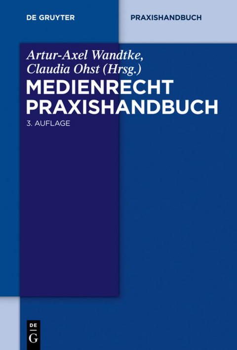 Medienrecht / [Set Medienrecht, Band 1-5] - 