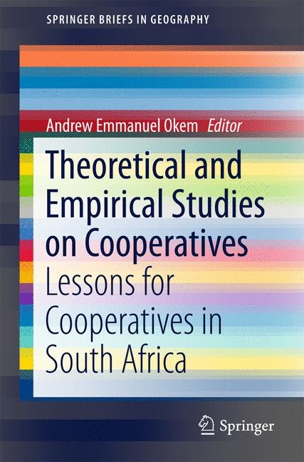 Theoretical and Empirical Studies on Cooperatives - 