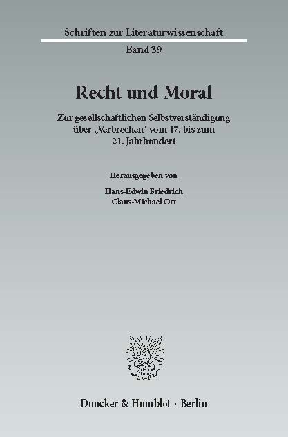Recht und Moral. - 