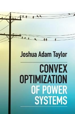 Convex Optimization of Power Systems - Joshua Adam Taylor