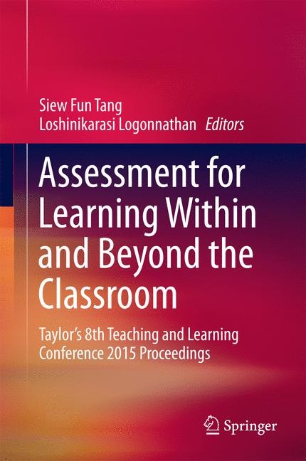 Assessment for Learning Within and Beyond the Classroom - 