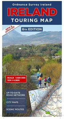 Ireland Touring Map -  Ordnance Survey Ireland