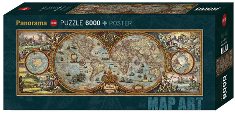 Hemisphere Map Puzzle - Rajko Zigic