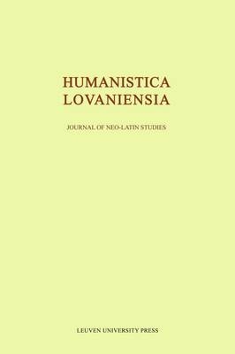 Humanistica Lovaniensia - 