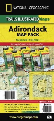 Adriondack Park, Map Pack Bundle - National Geographic Maps