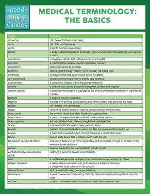 Medical Terminology -  Speedy Publishing LLC