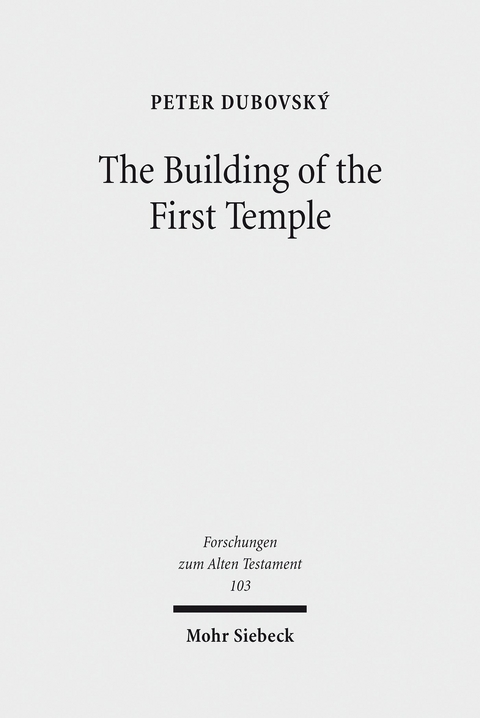 The Building of the First Temple -  Peter Dubovský