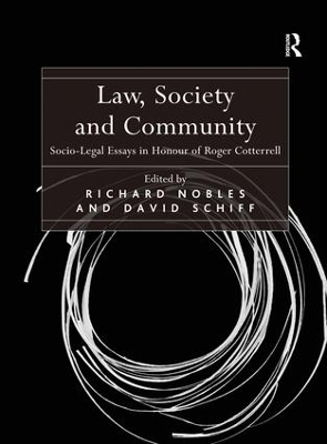 Law, Society and Community - Richard Nobles, David Schiff