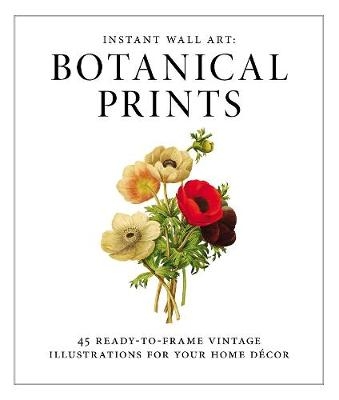 Instant Wall Art - Botanical Prints -  Adams Media