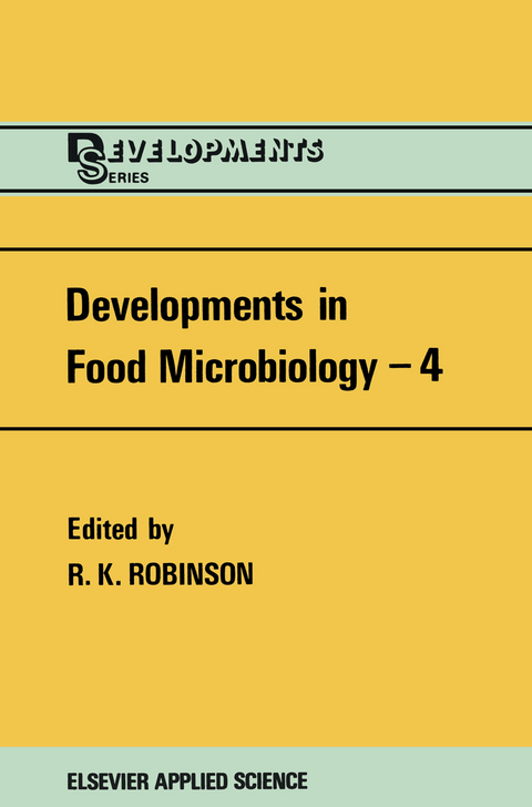 Developments in Food Microbiology—4 - 