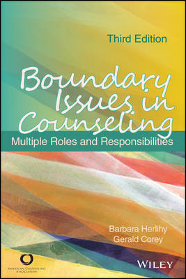 Boundary Issues in Counseling - Barbara Herlihy