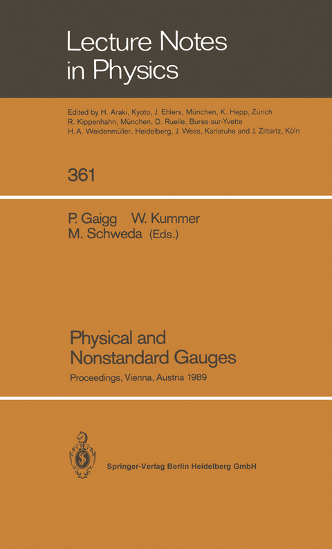 Physical and Nonstandard Gauges - 