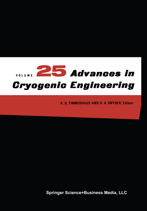 Advances in Cryogenic Engineering - 