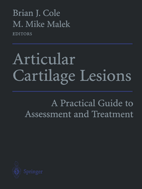 Articular Cartilage Lesions - 