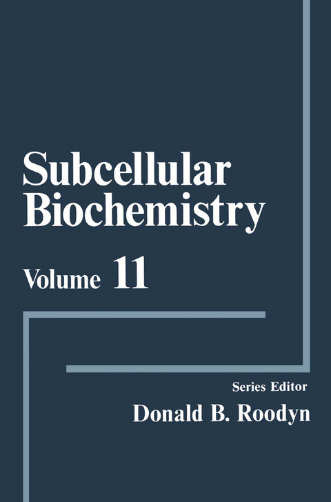 Subcellular Biochemistry - 