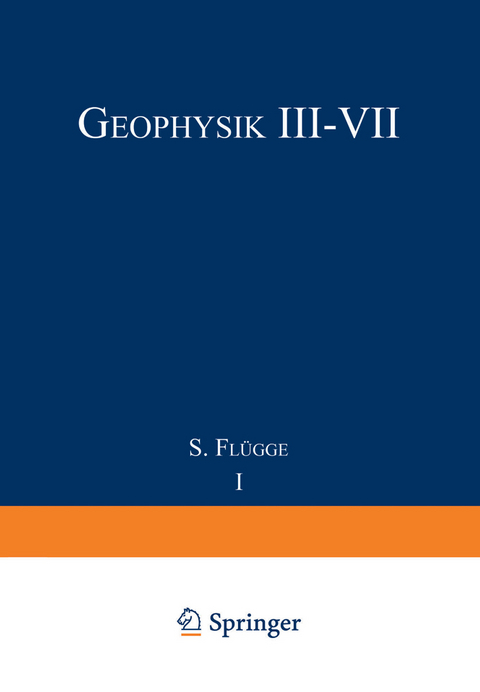 Geophysik III / Geophysics III - 