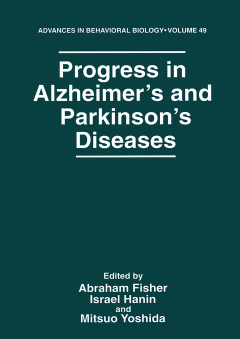 Progress in Alzheimer’s and Parkinson’s Diseases - 