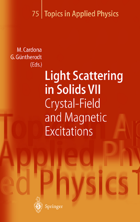 Light Scattering in Solids VII - 