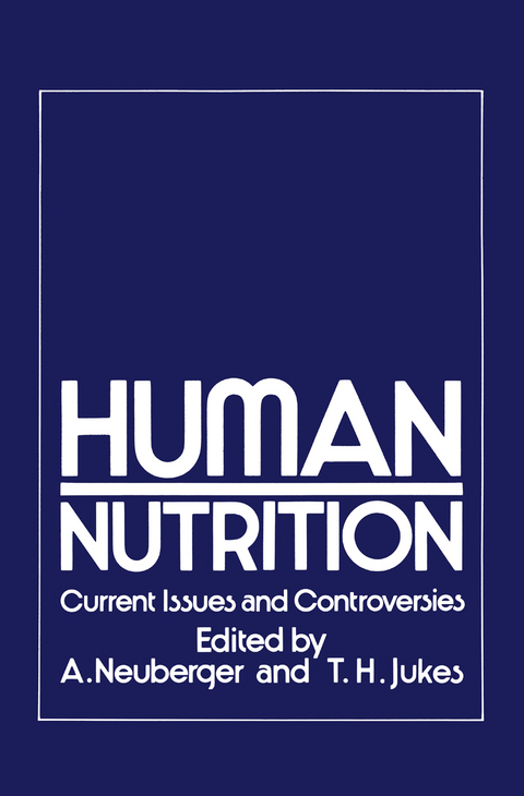 Human Nutrition - Albert Neuberger, Thomas H. Jukes