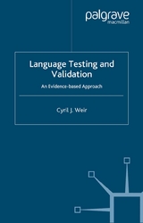 Language Testing and Validation -  C. Weir