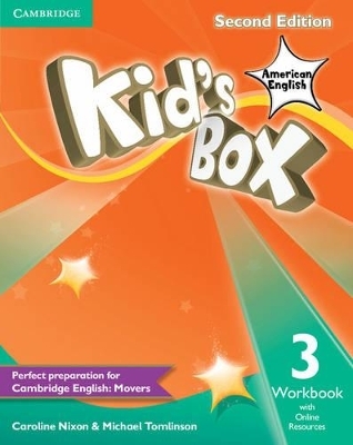 Kid's Box American English Level 3 Workbook with Online Resources - Caroline Nixon, Michael Tomlinson