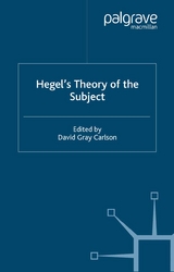 Hegel’s Theory of the Subject - 