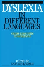 Dyslexia in Different Languages - Nata Goulandris
