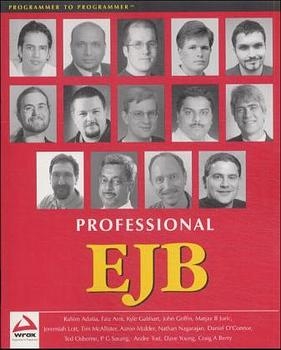 Professional EJB - P.G. Sarang, Dave Young, Kyle Gabhart, Andre Tost, Tim McAllister