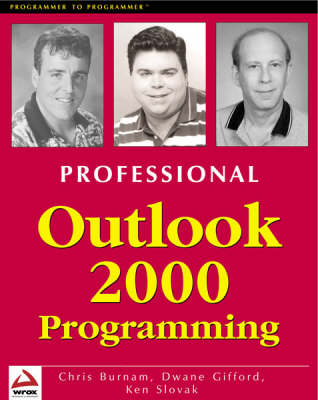 Professional Outlook 2000 Programming - Chris Burnham, Dwayne Gifford, Ken Slovak